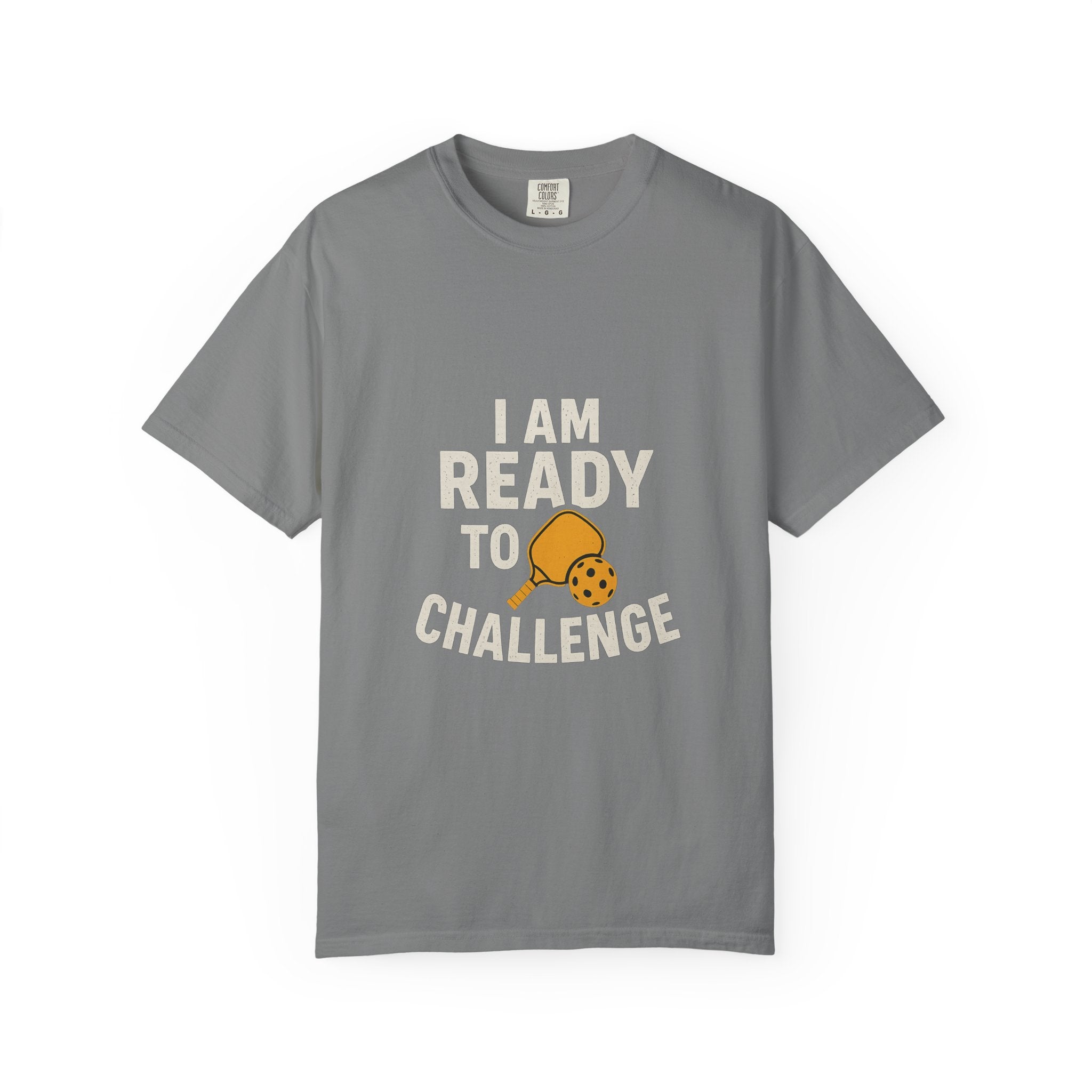 Challenge-Ready Unisex T-Shirt, Casual Wear, Funny Gift, Motivational Tee, Gift for Gamers, Challenge Yourself Shirt