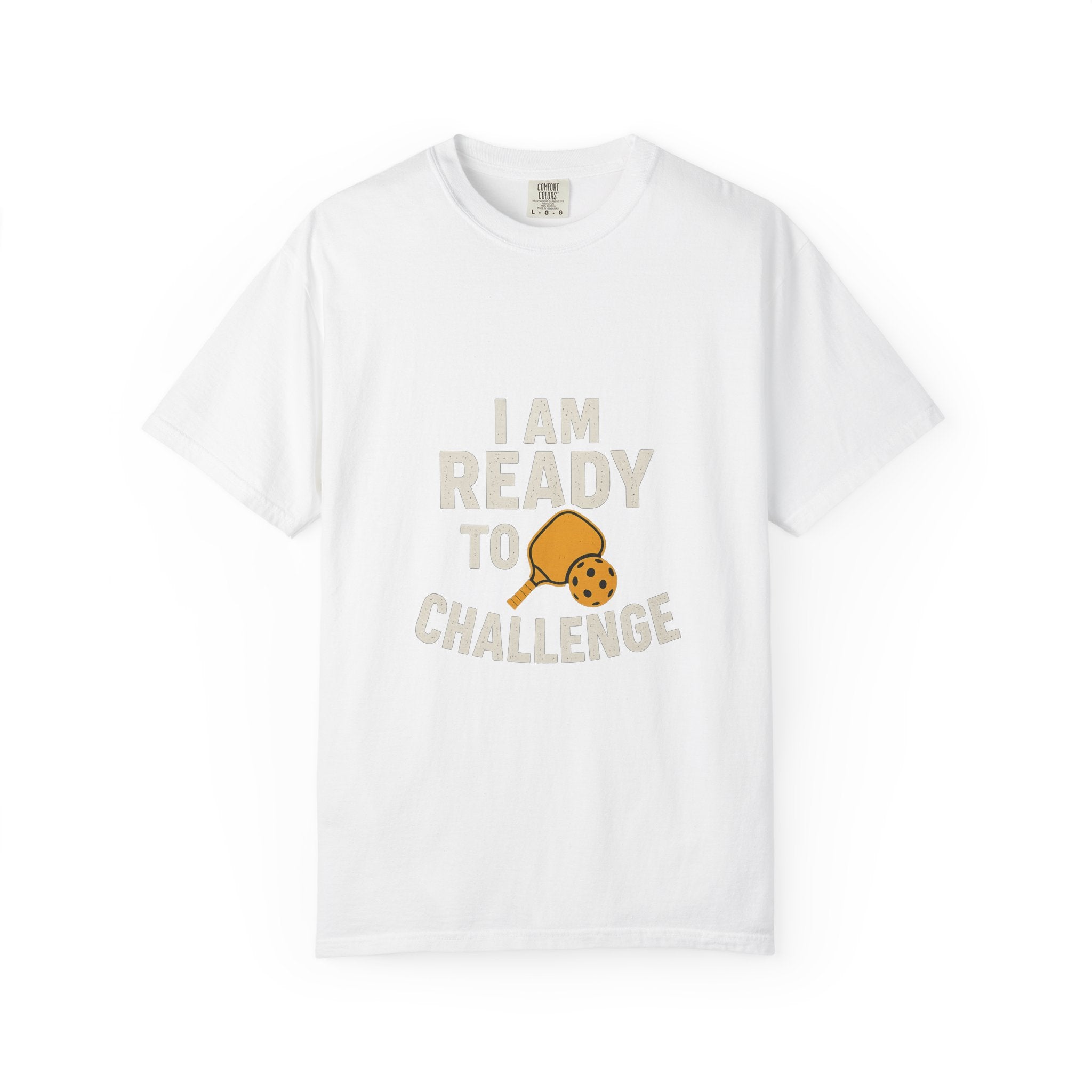 Challenge-Ready Unisex T-Shirt, Casual Wear, Funny Gift, Motivational Tee, Gift for Gamers, Challenge Yourself Shirt