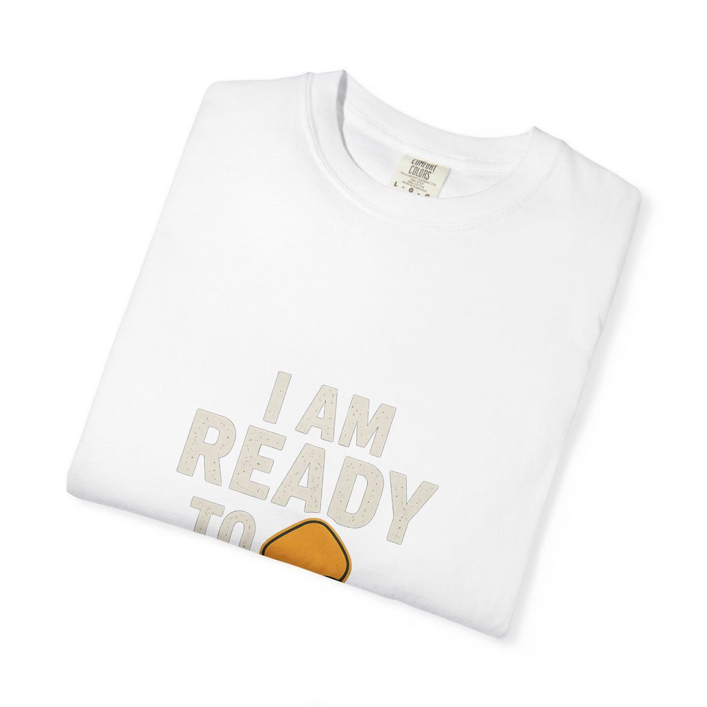 Challenge-Ready Unisex T-Shirt, Casual Wear, Funny Gift, Motivational Tee, Gift for Gamers, Challenge Yourself Shirt