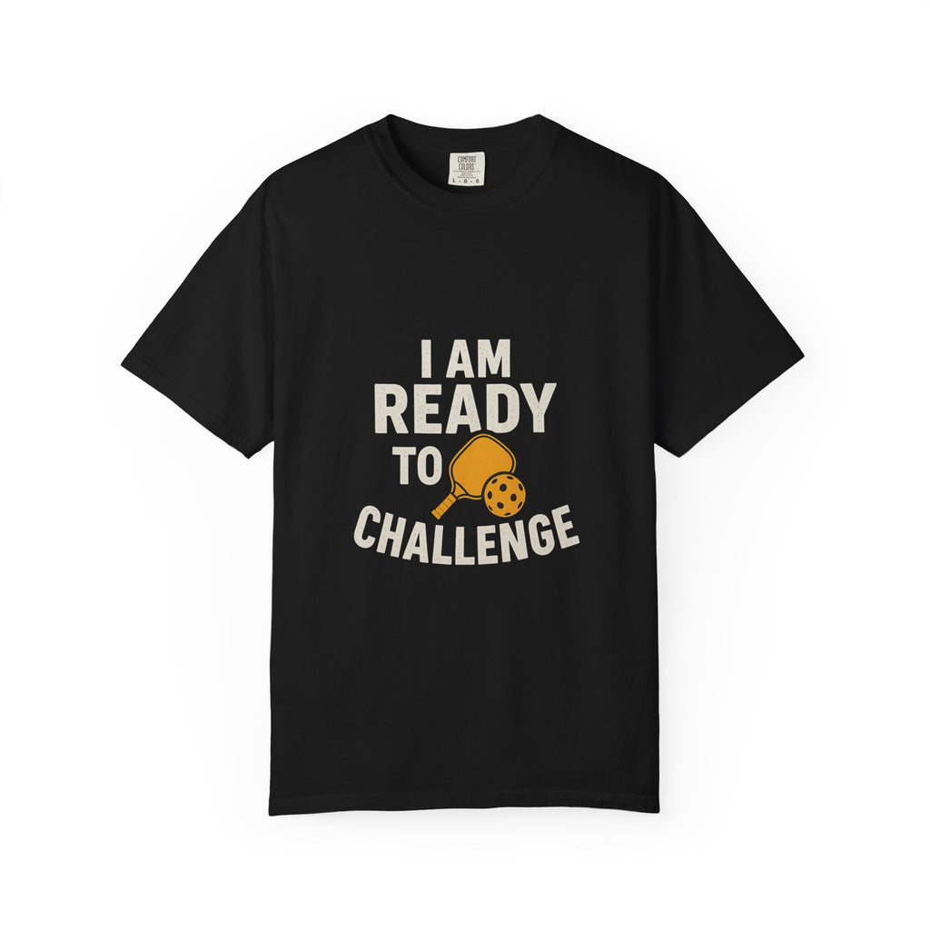 Challenge-Ready Unisex T-Shirt, Casual Wear, Funny Gift, Motivational Tee, Gift for Gamers, Challenge Yourself Shirt